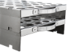 table support a cornet en stainless inox surperposer